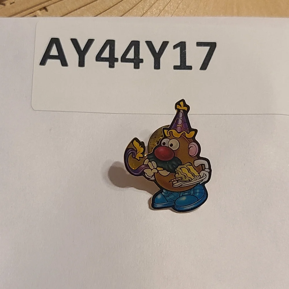 Party Potato Character Pin